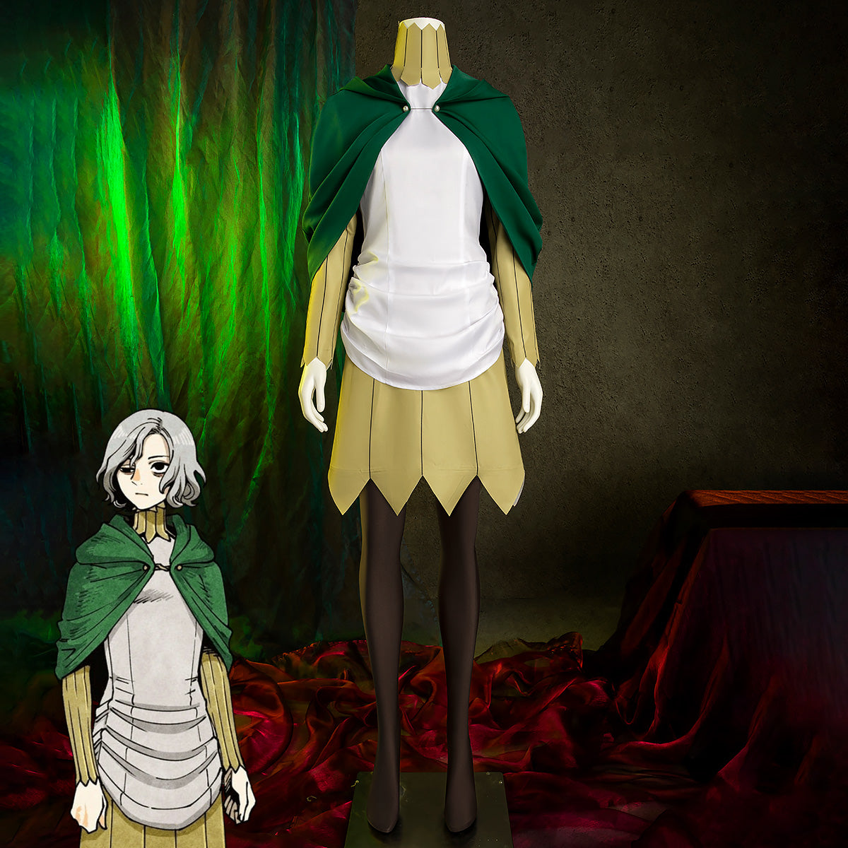 Dungeon Meshi Delicious in Dungeon Mithrun White Cosplay Costume - Tophatter Daily Deals